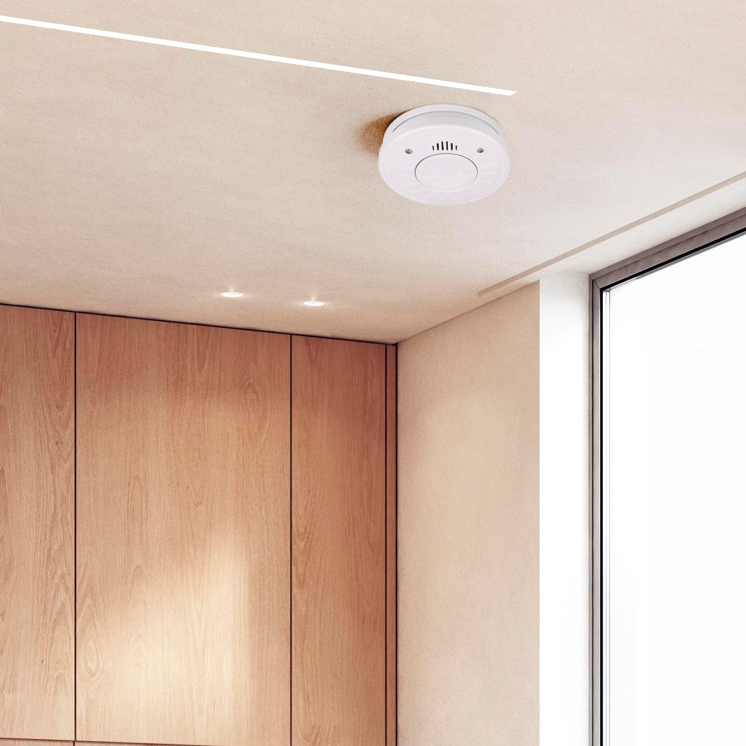 Detalle 2 de Smartwares Détecteur de fumée 85 dB 🚨