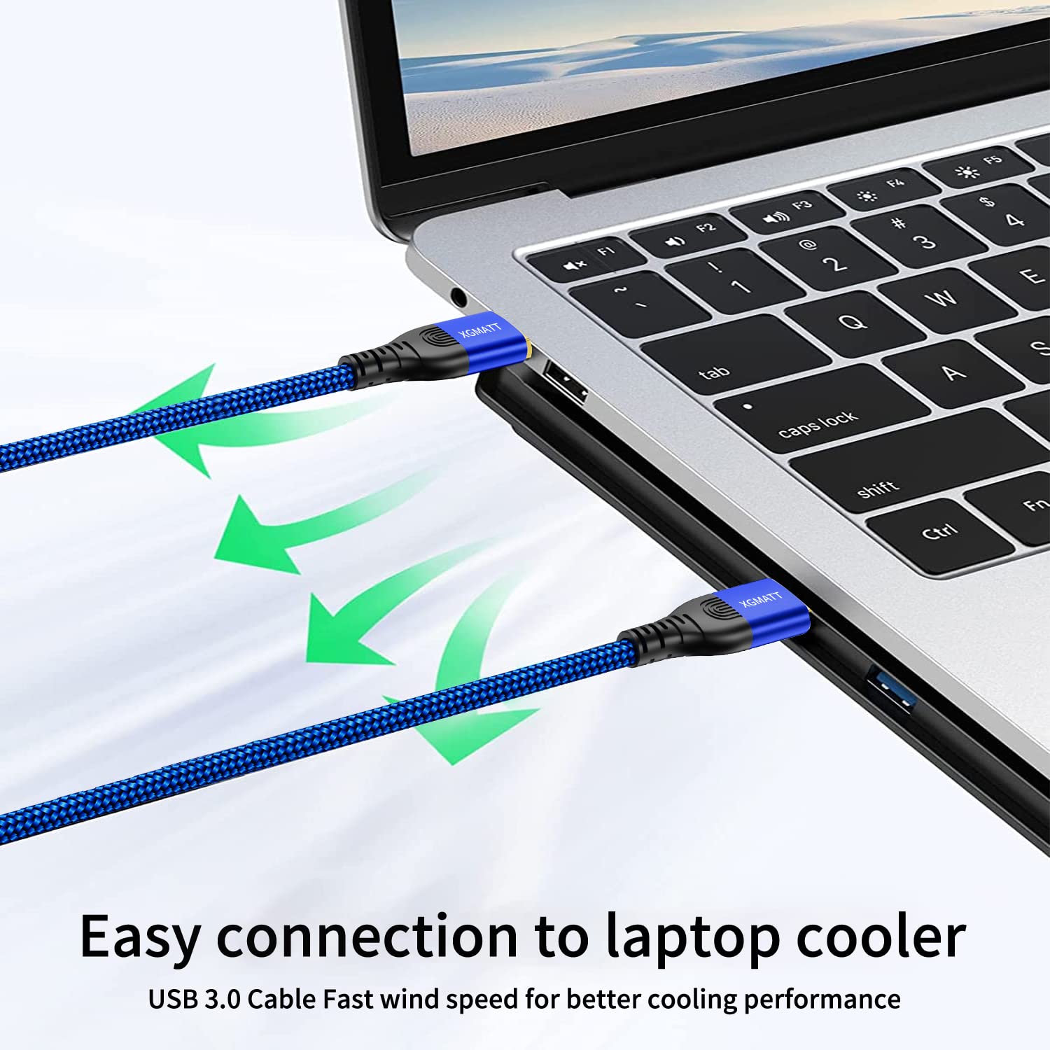 Detalle 2 de XGMATT USB 3.0 Kabel 4 m 5 Gbps