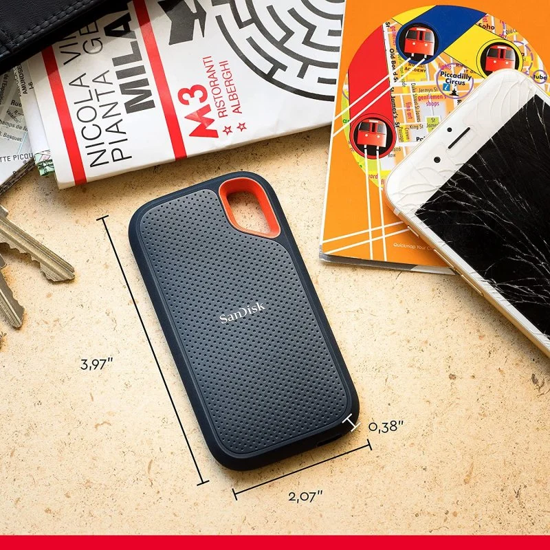 Detalle 2 de SanDisk Extreme SSD Externo V2 2TB USB-C