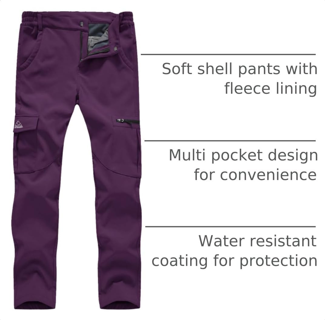Detalle 2 de Gopune Women’s Waterproof Insulated Ski Pants