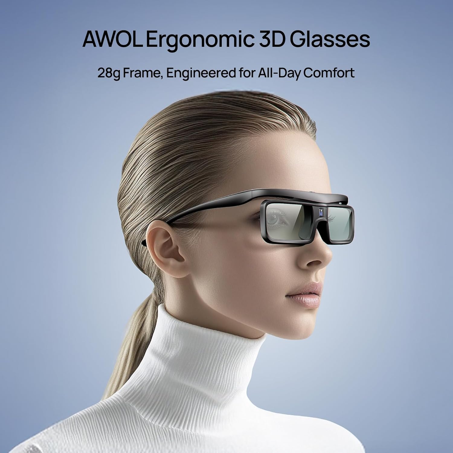 Thumbnail 3 de AWOL VISION DLP Link 3D Glasses review: rechargeable, lightweight, and compatible with AWOL LTV series