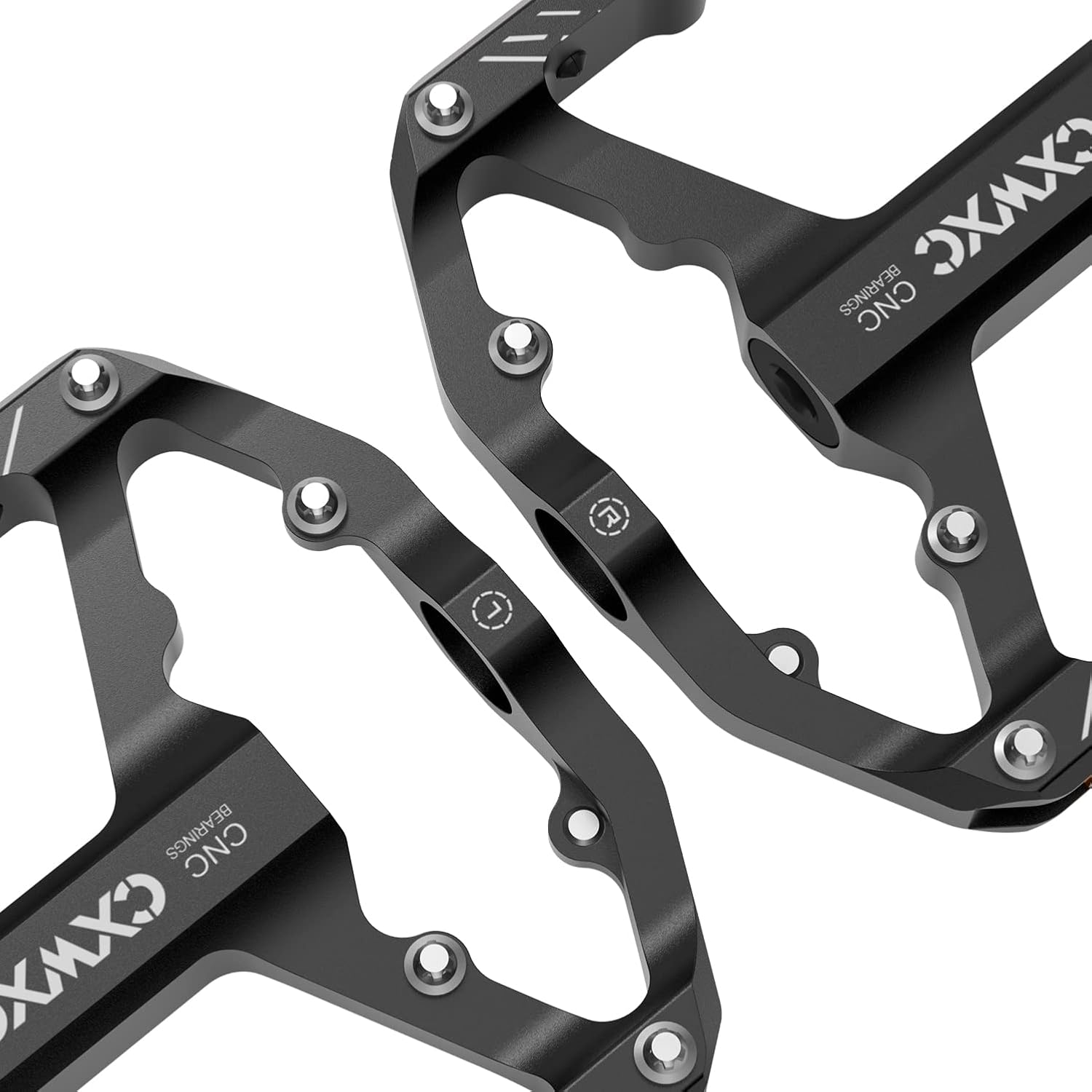 Detalle de CXWXC Fahrradpedale 9/16 Zoll mit Reflektoren