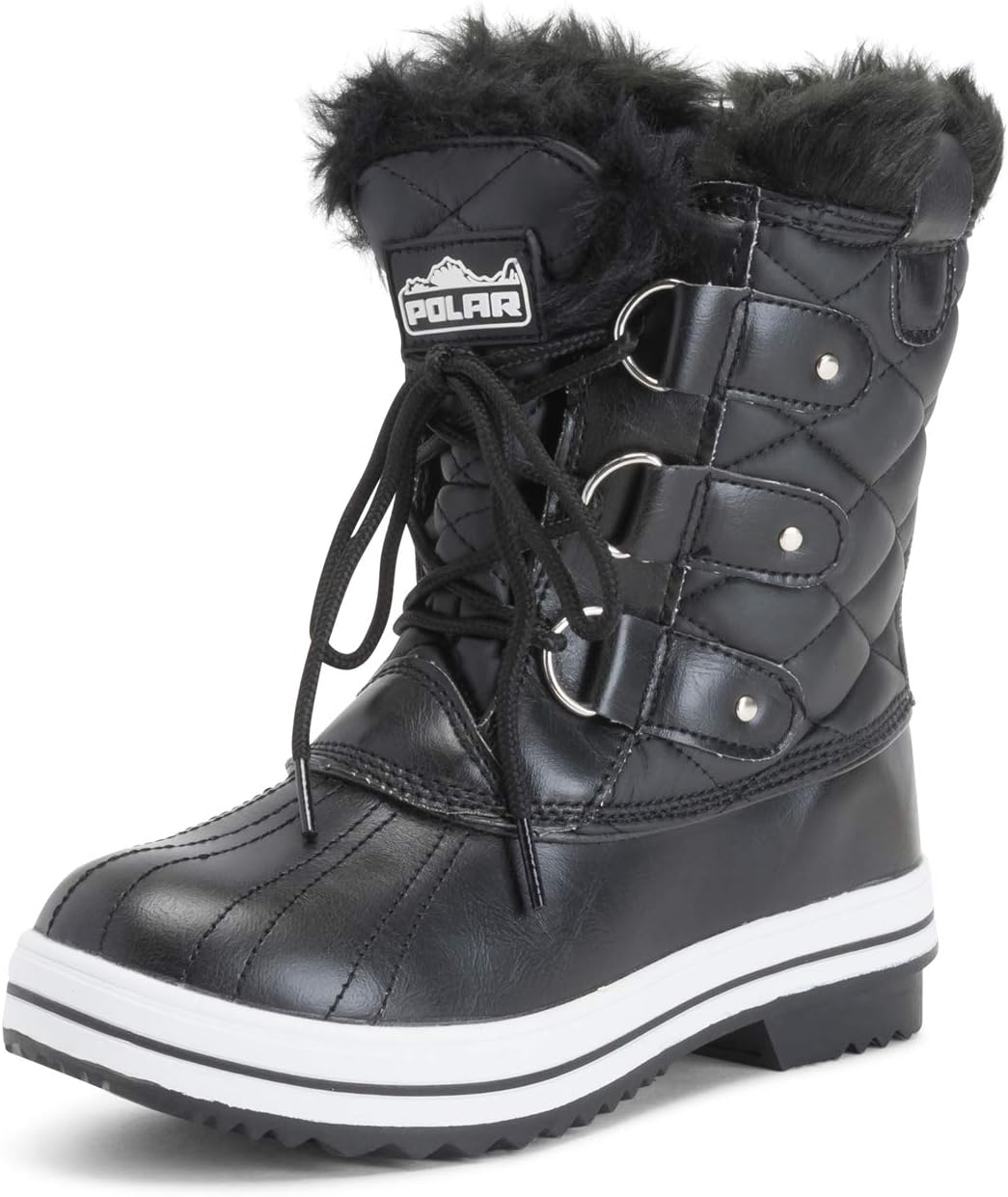 Detalle de Polar Bottes hiver matelassées canard, fourrure