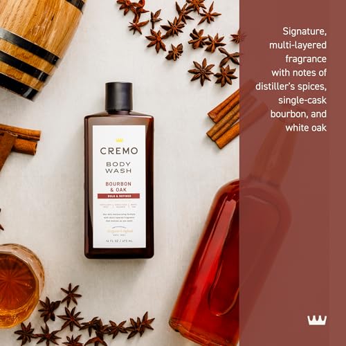 Detalle 2 de CREMO Bourbon & Chêne Gel douche – hydratant épicé 473ml