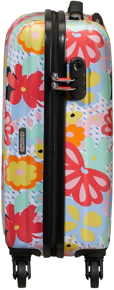 Detalle de American Tourister Hypertwist Spinner S 55 cm (36 L) – valise cabine ABS Minnie Flower