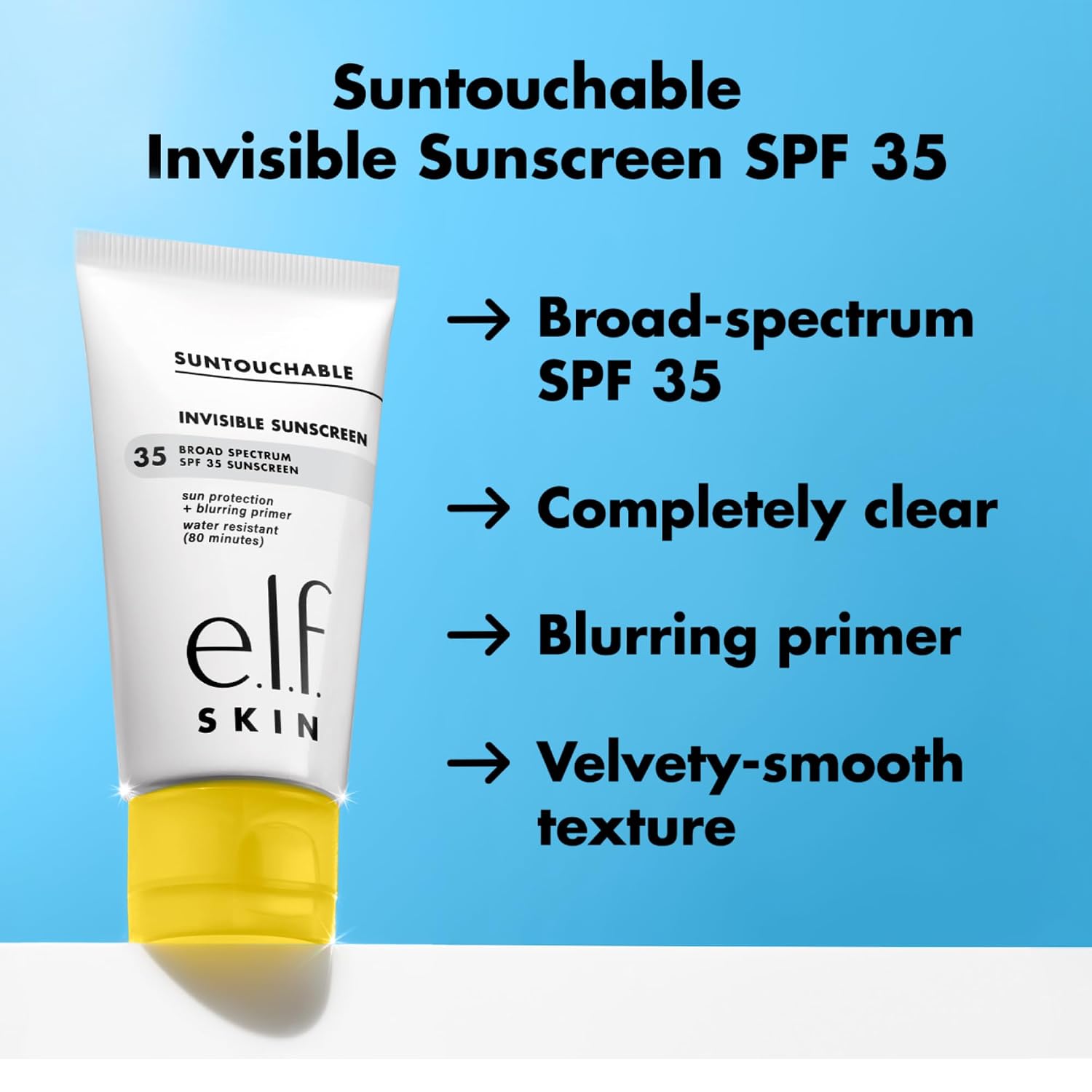 Detalle de e.l.f. Face Sunscreen SPF 35