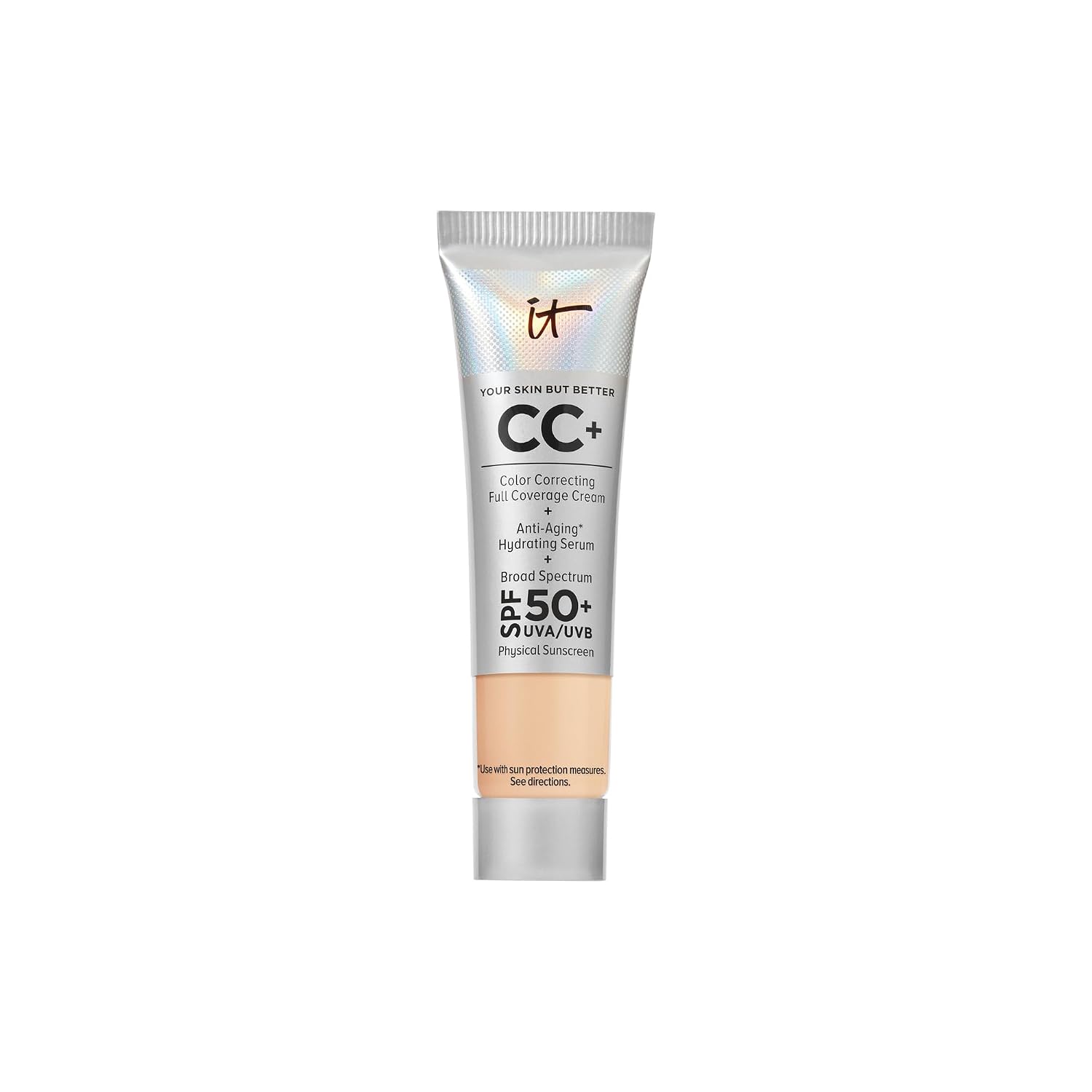 Detalle de IT Cosmetics Mini CC+ Cream SPF 50+ Full-Coverage Natural Foundation
