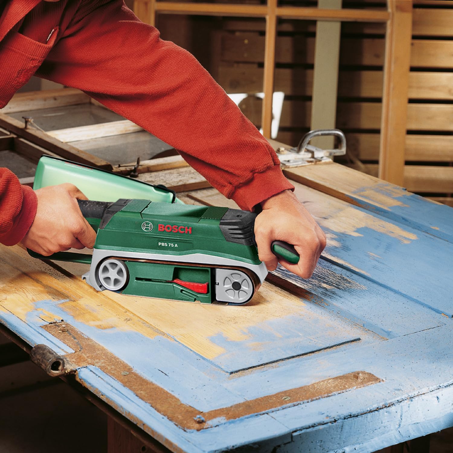 Thumbnail 2 de Bosch PBS 75 A ponceuse 710 W 🛠️