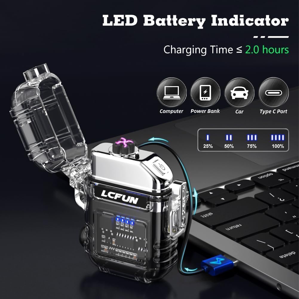 Detalle 2 de Rechargeable Plasma Lighter