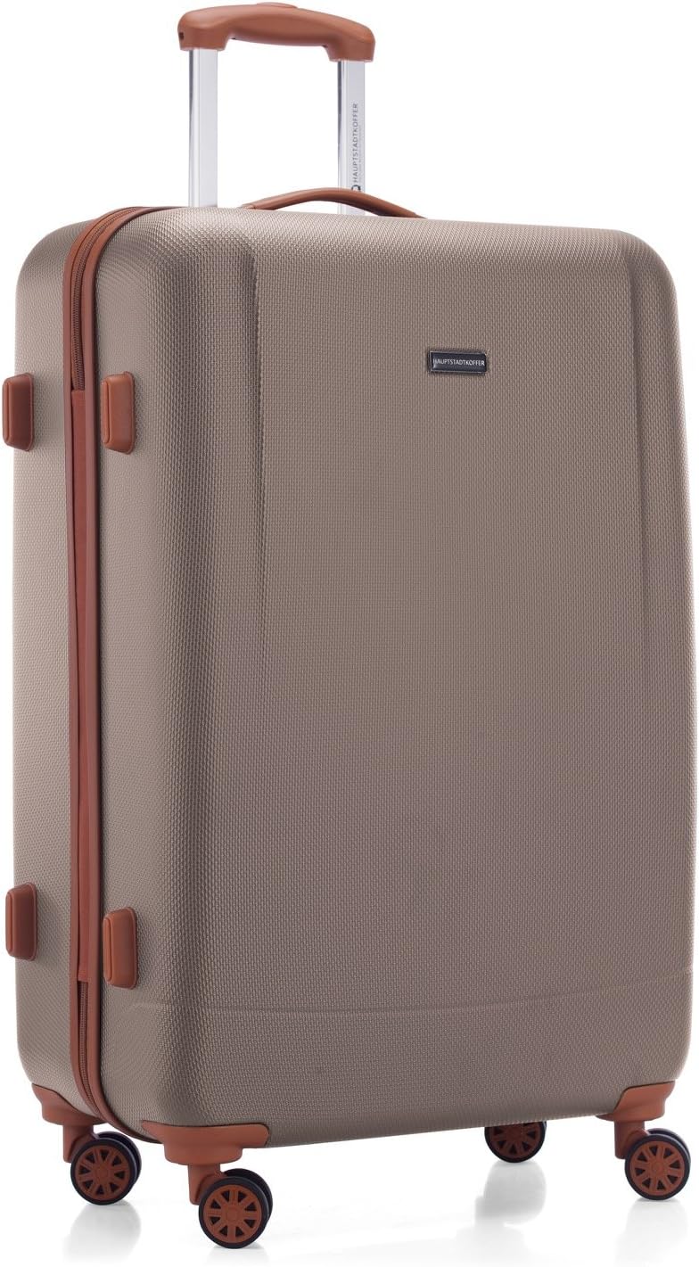 Detalle de HAUPTSTADTKOFFER Wannsee: Valigia da viaggio rigida 77 cm, ABS, 94 L, TSA, Champagne