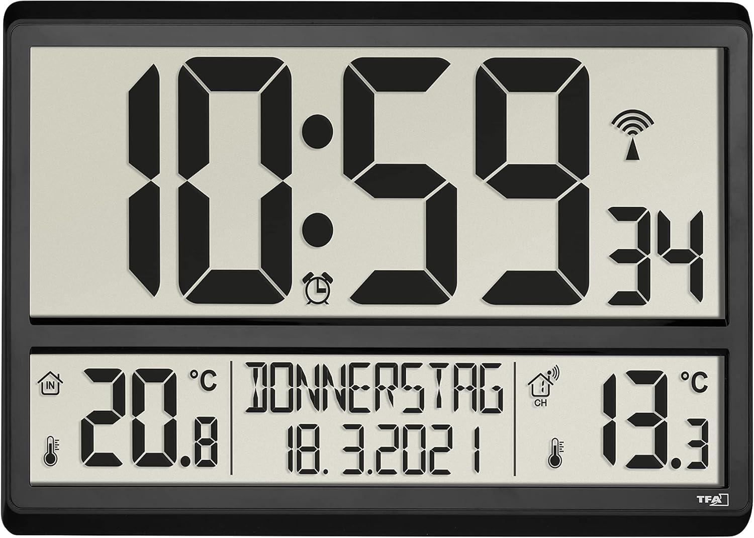 Thumbnail 1 de TFA Dostmann Horloge numérique XL 60.4521.01