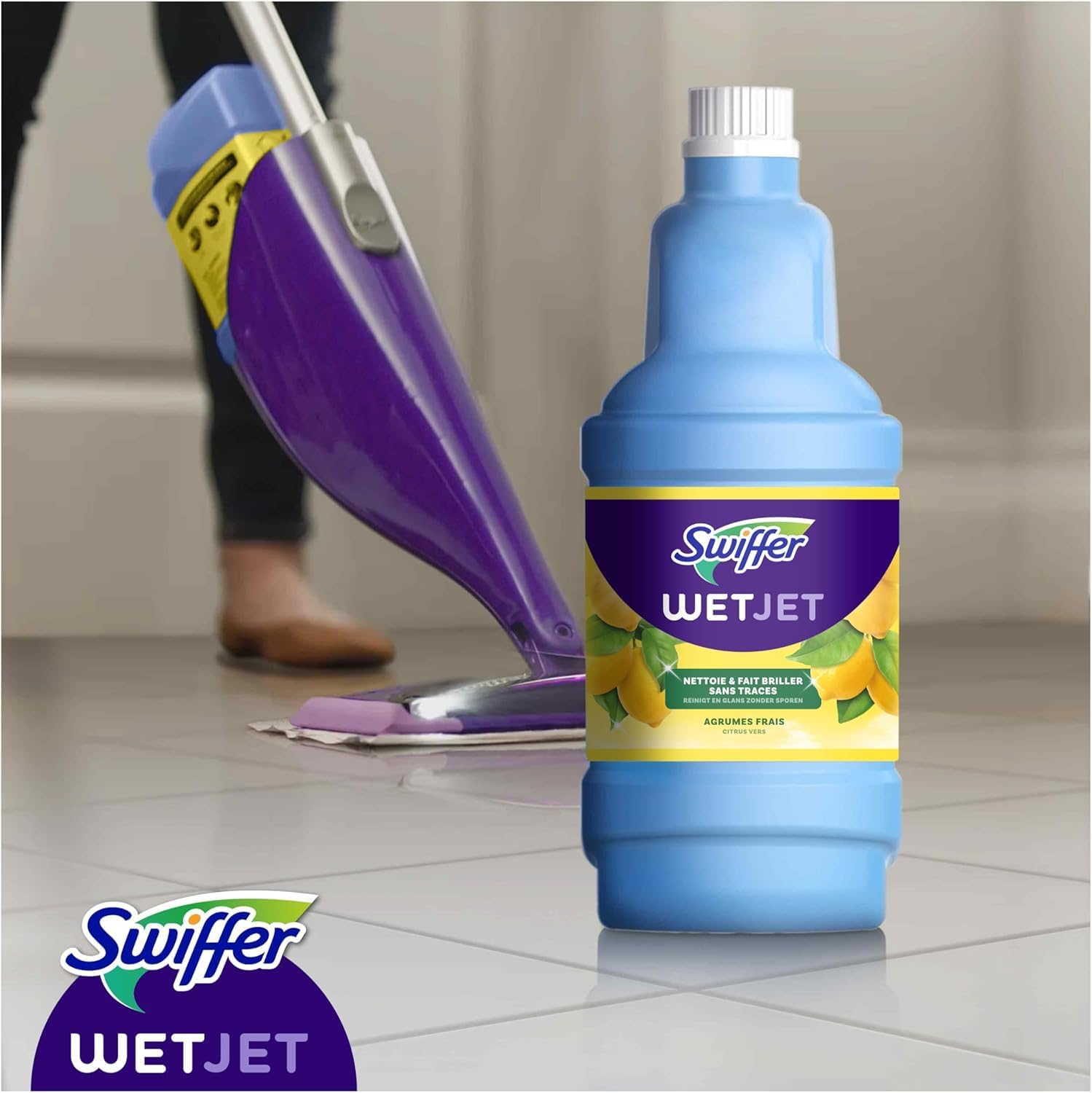 Thumbnail 1 de Swiffer WetJet Nettoyant sol 5 L — Agrumes frais