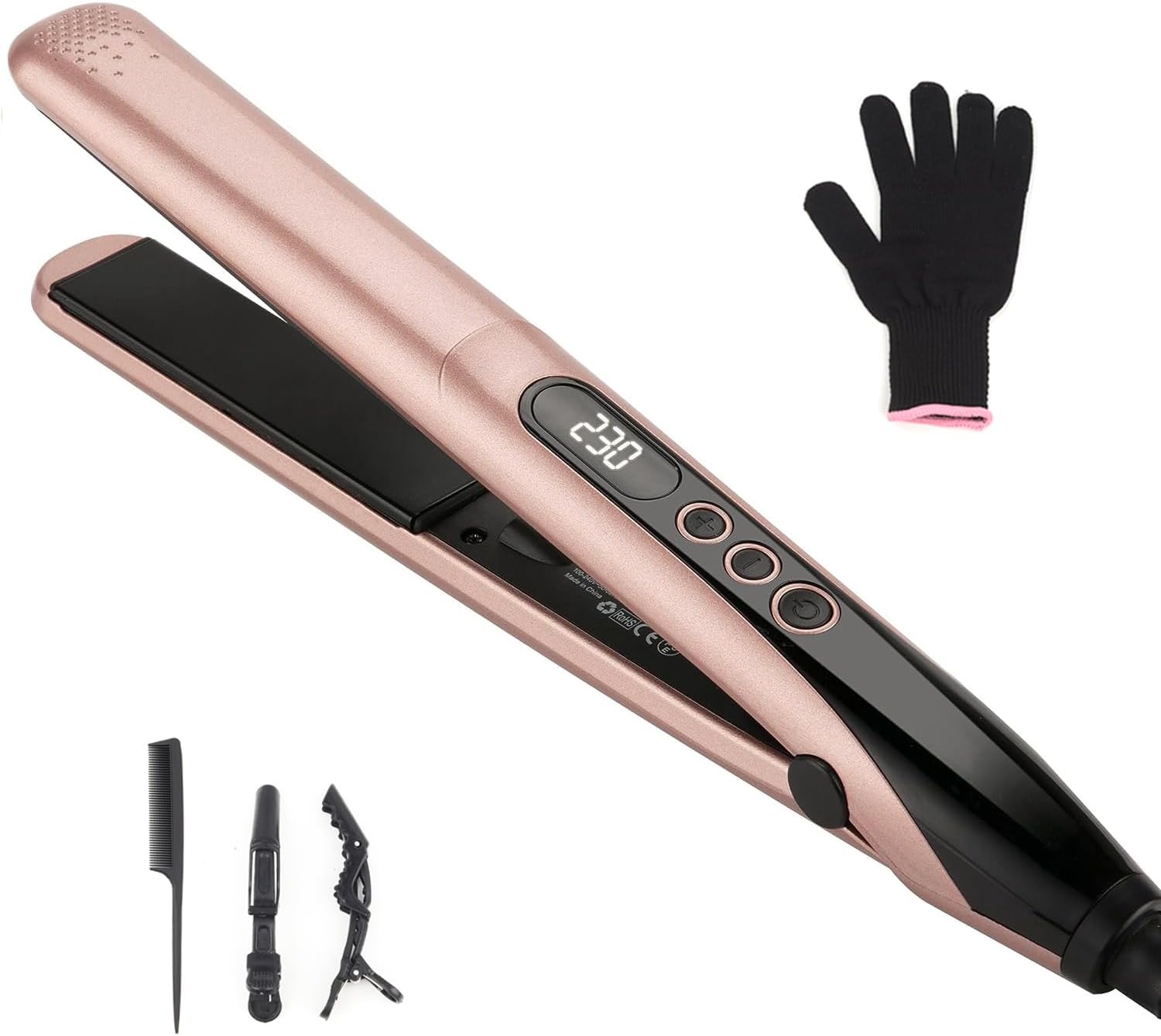 Detalle de Hair Straightener 2 in 1 with Ceramic Plates