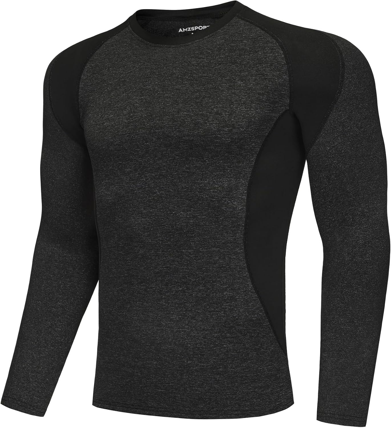 Thumbnail 4 de AMZSPORT Maglia Compressione Uomo termica manica lunga per running e palestra