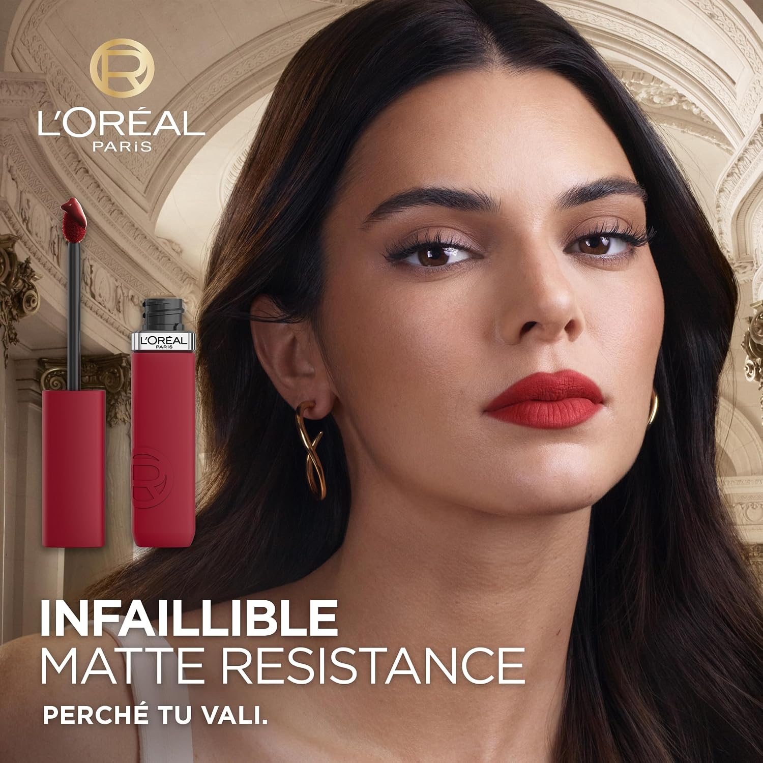 Detalle de L'Oréal Paris Infaillible Matte Resistance Rossetto Liquido Colore Intenso 105 Breakfast In Bed