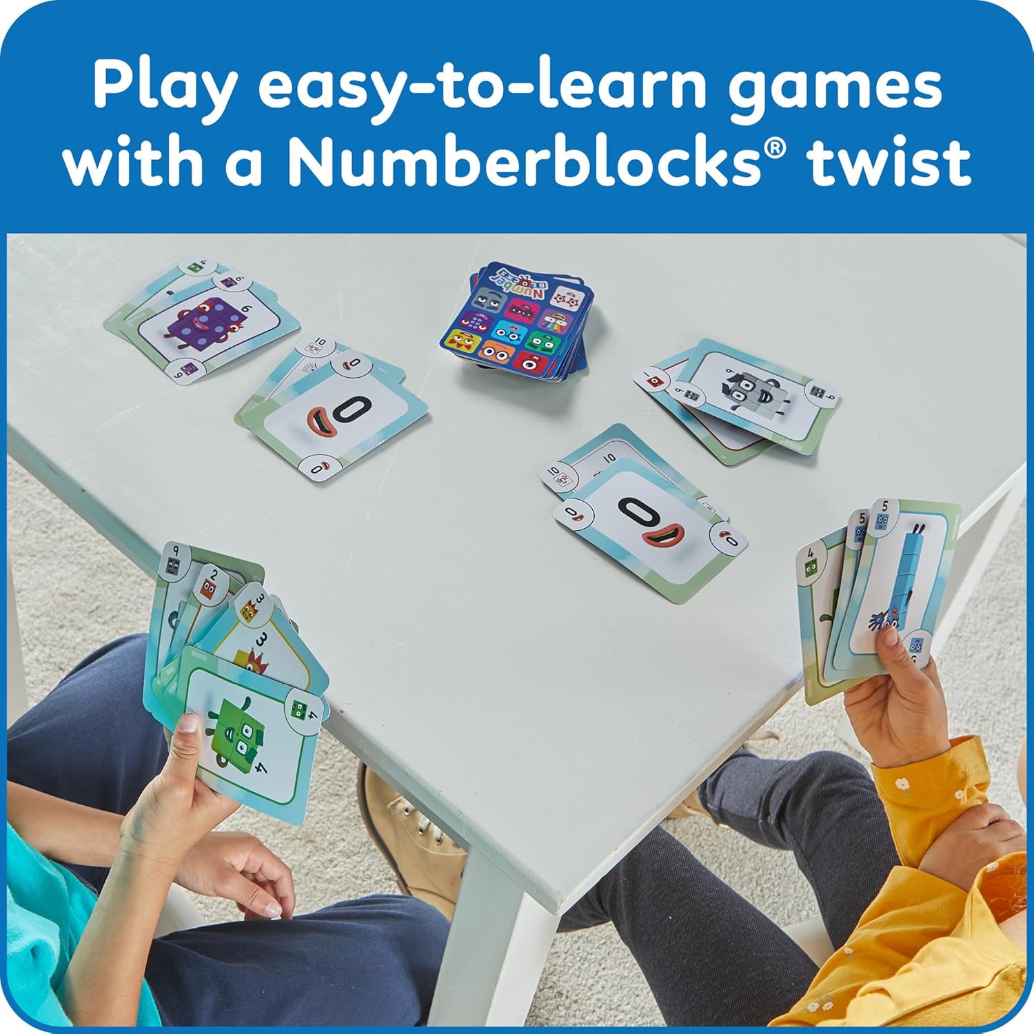 Detalle de Learning Resources Numberblocks: Carte da Gioco (54 carte) per 3+ - Viaggio e Giochi Matematici
