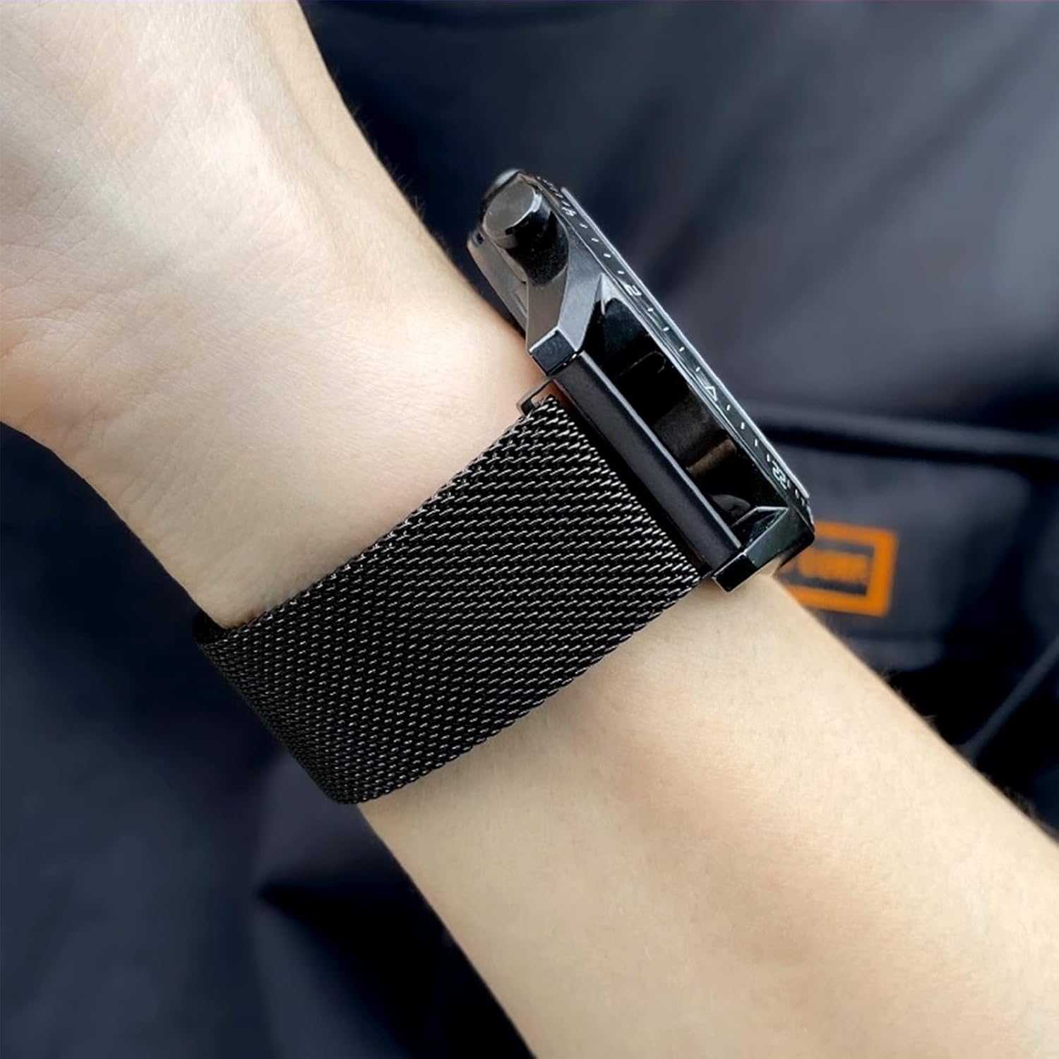 Thumbnail 6 de ZLZKJS Edelstahl Mesh Uhrenarmband mit Magnetverschluss – Schnellverschluss für 14–24 mm