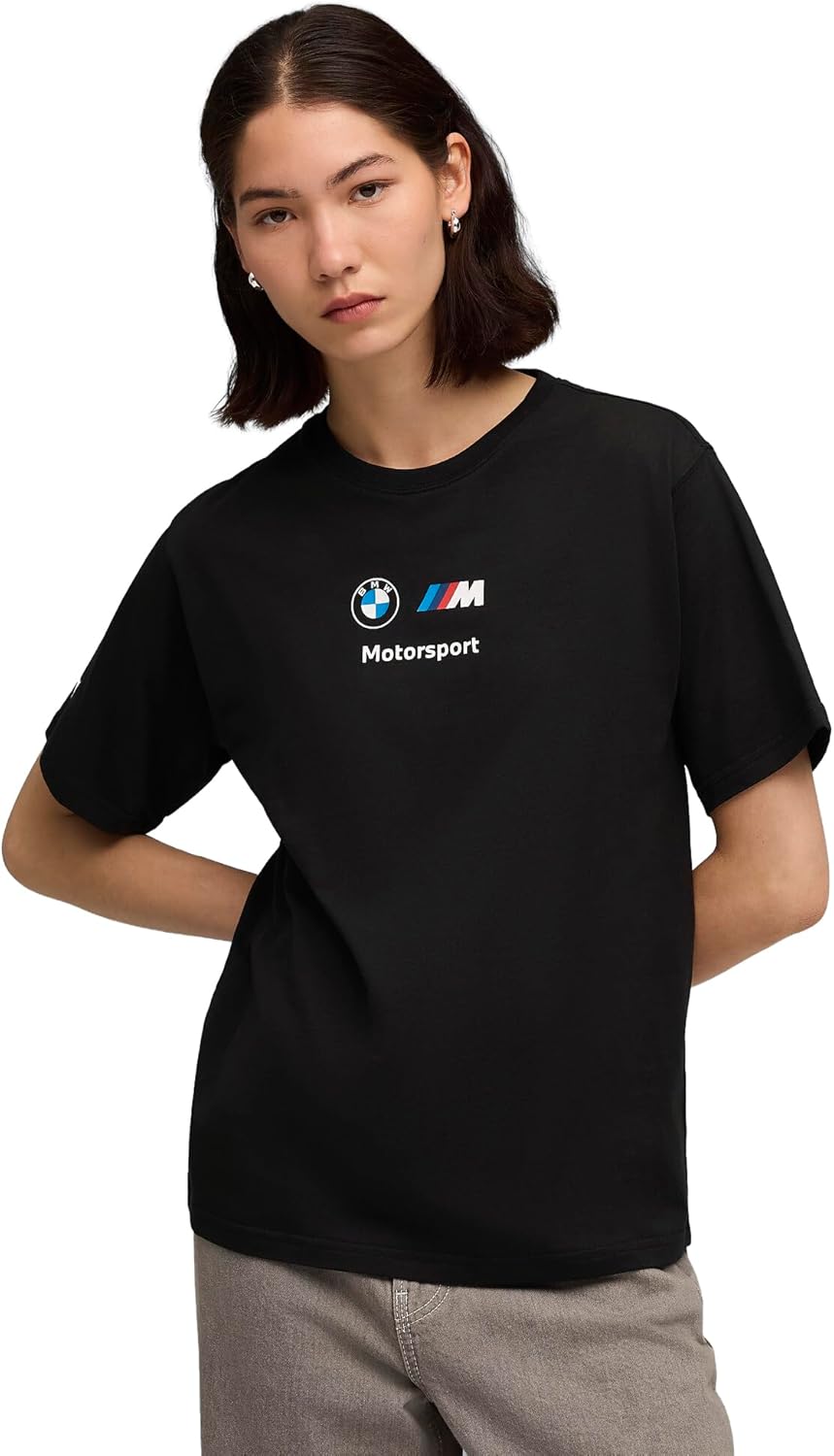 Detalle 2 de PUMA x BMW MMS WMN Ess+ Logo Tee II - T-Shirt Femme Lot de 1