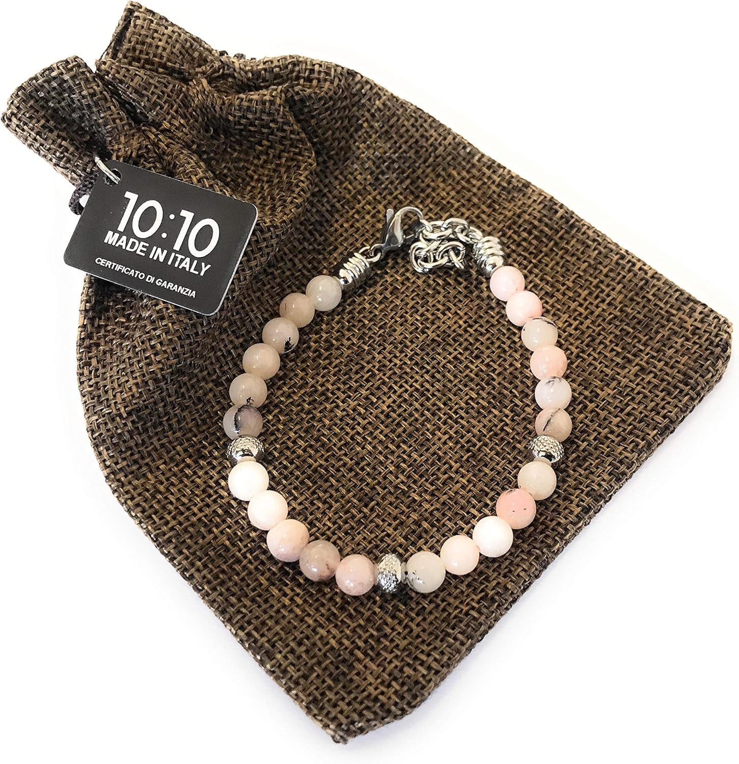 Detalle 2 de 10:10 Bracciale diaspro rosa 6 mm 💍