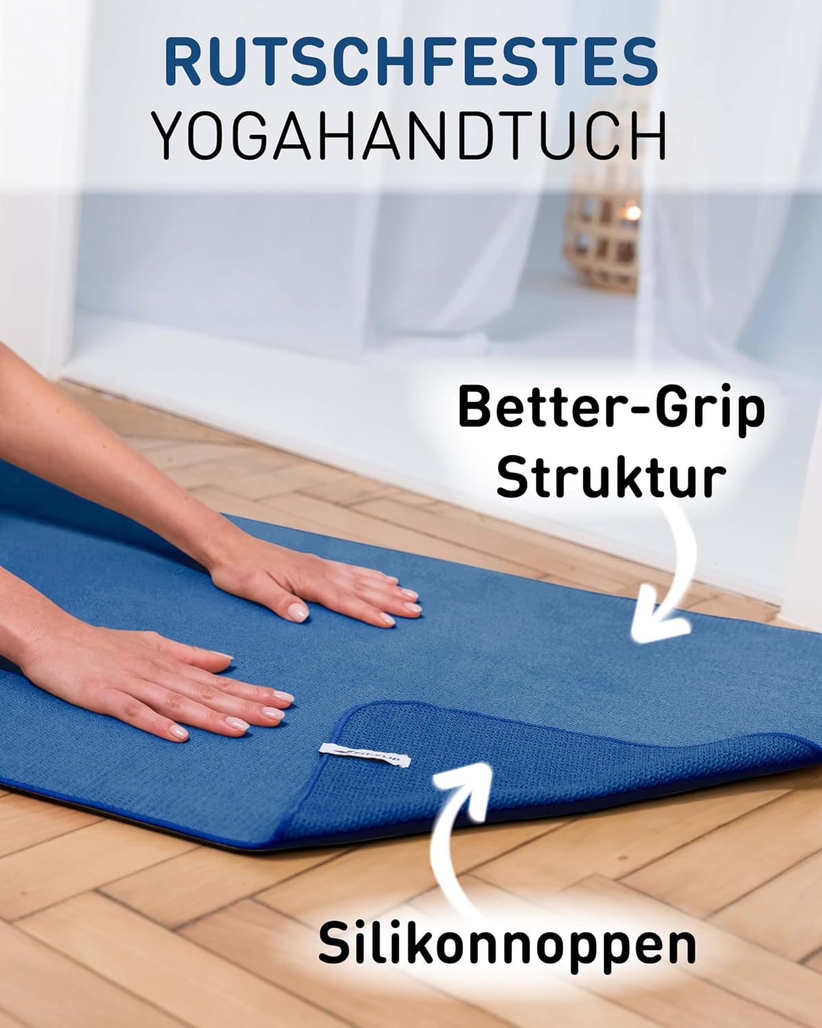 Detalle de Fit-Flip Yoga Handtuch 185 x 63 cm 🧘