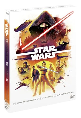 Detalle de Star Wars Episodios 7-9 DVD — Trilogía remasterizada 📀