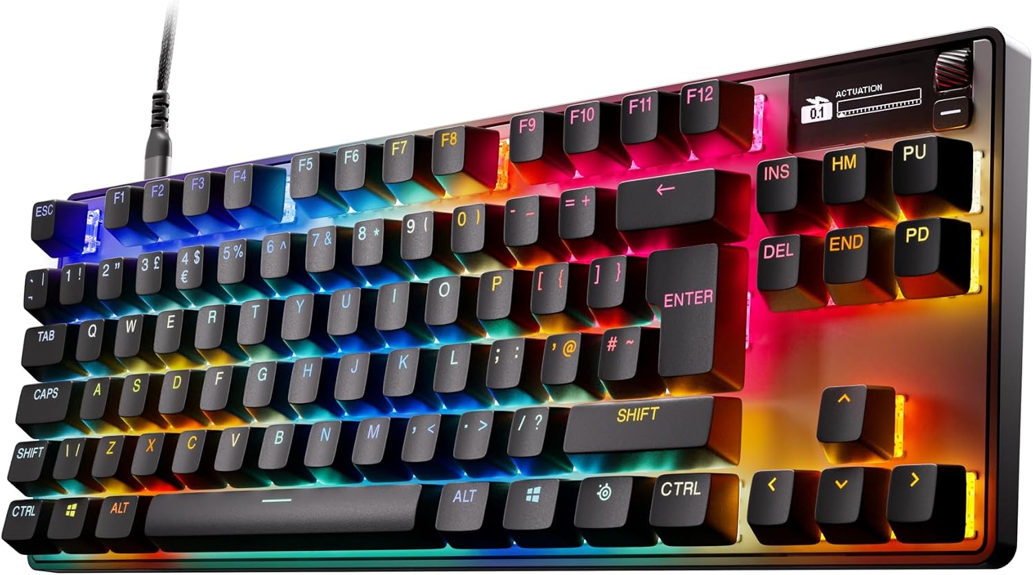Detalle 2 de SteelSeries Apex Pro TKL Gen 3 40-level actuation