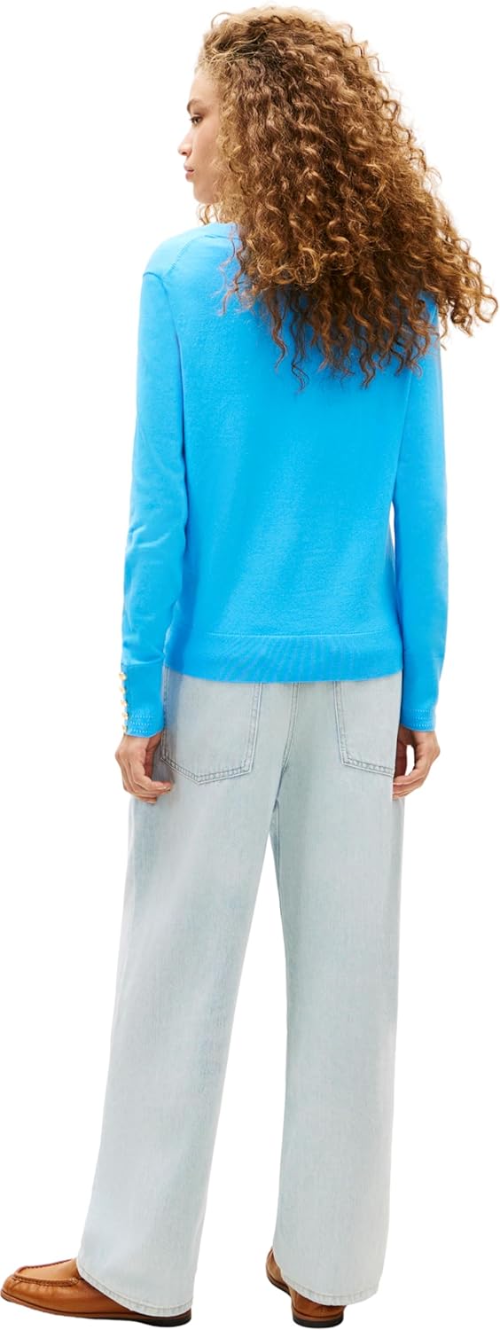 Thumbnail 1 de Tommy Hilfiger Donna Pullover Jersey V-Neck in Maglia