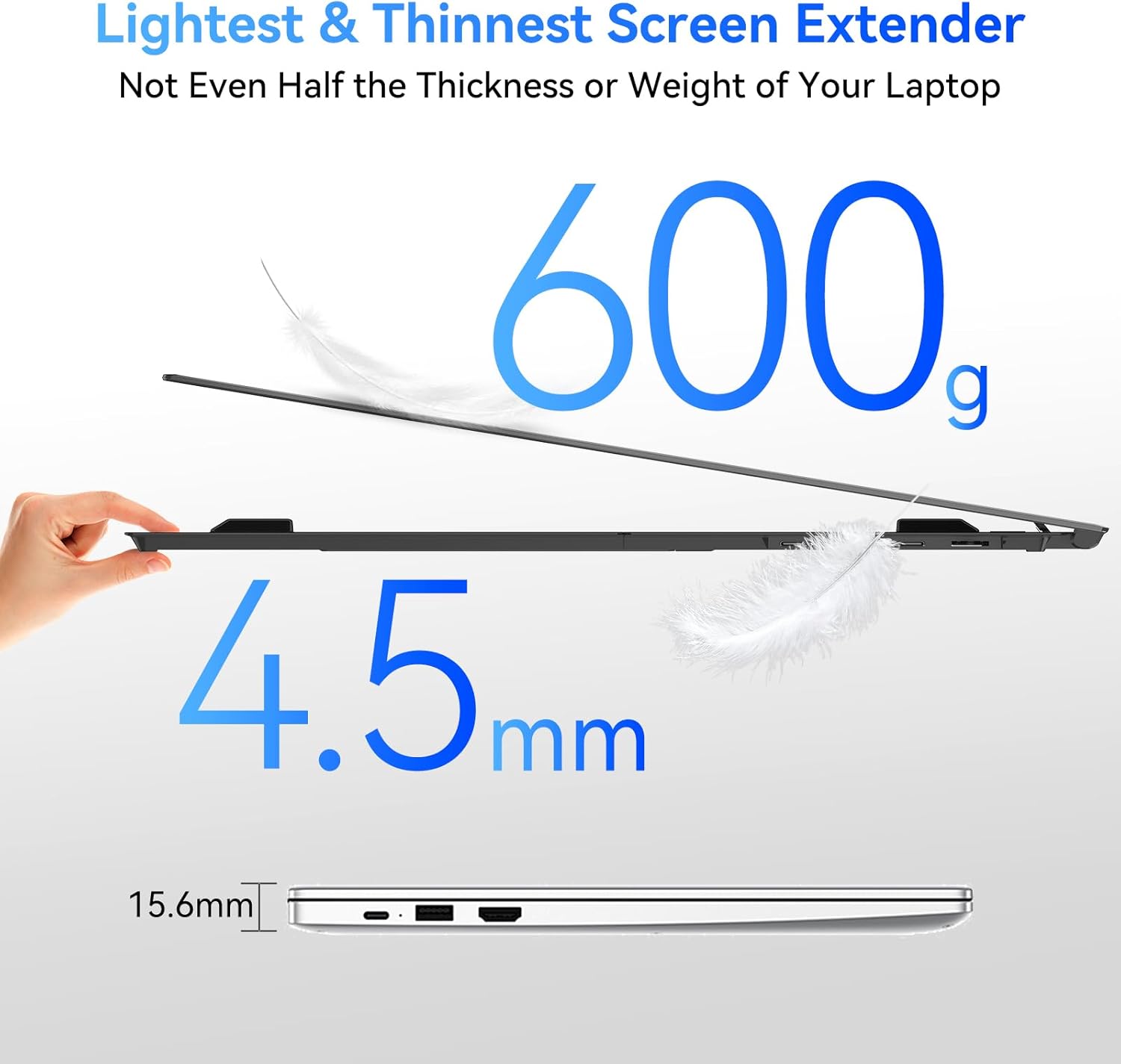 Detalle 2 de Blackview Laptop Screen 14" FHD portable monitor
