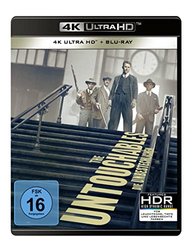 Detalle de The Untouchables – Die Unbestechlichen (4K Ultra HD + Blu-ray) – Physical Edition