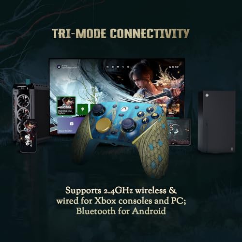 Thumbnail 2 de GameSir G7 Pro Wuchang: Fallen Feathers – Mando inalámbrico triple modo para Xbox, Windows y móvil