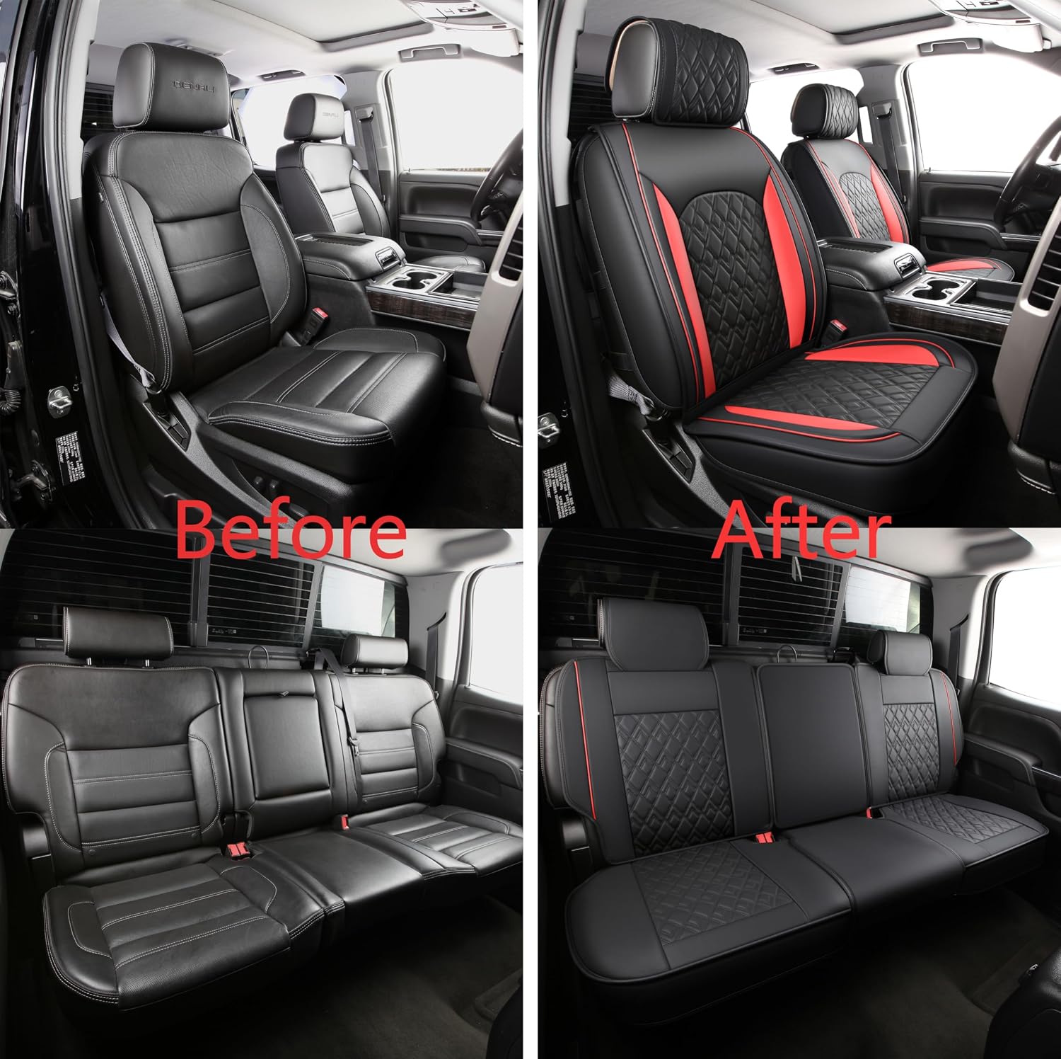 Thumbnail 4 de JOJOBAY Chevy Silverado Seat Covers 2007-2026