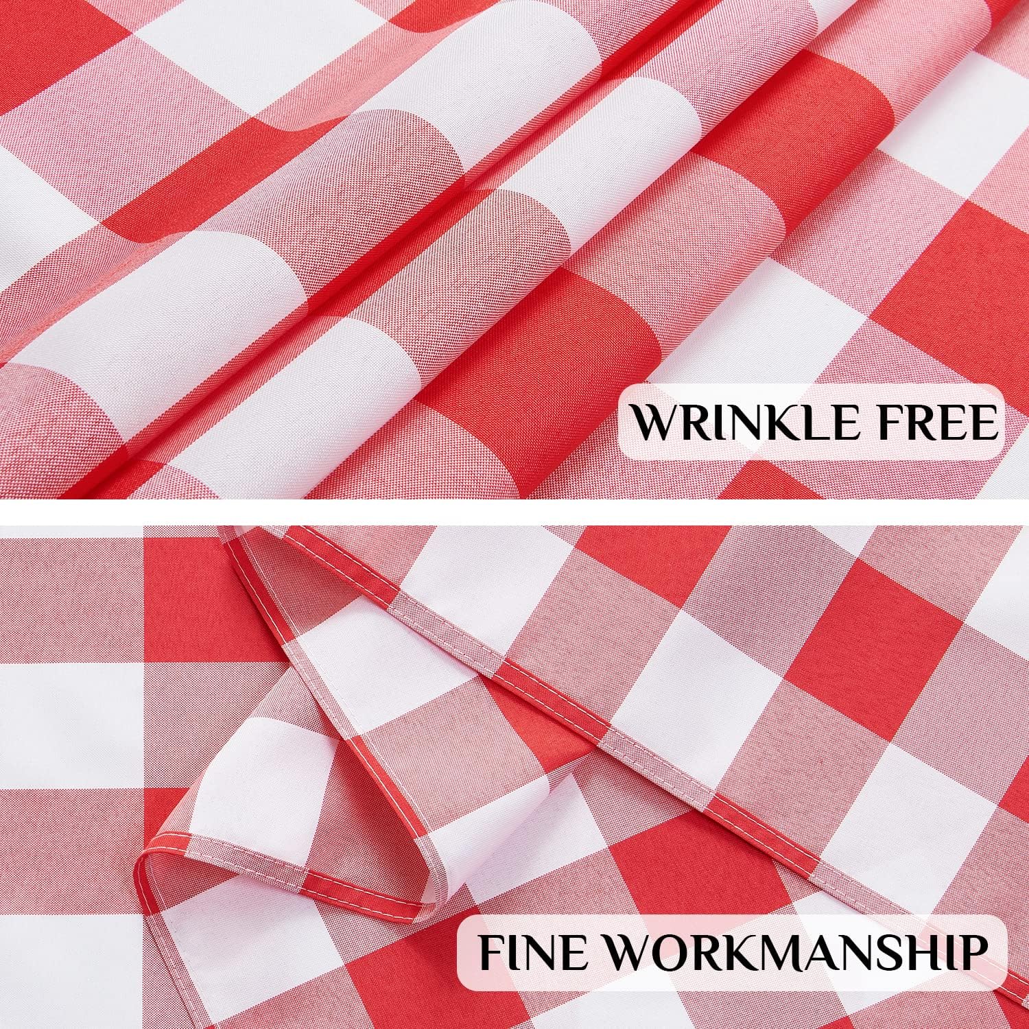 Thumbnail 4 de Softalker Gingham Tablecloth 60 x 84 in