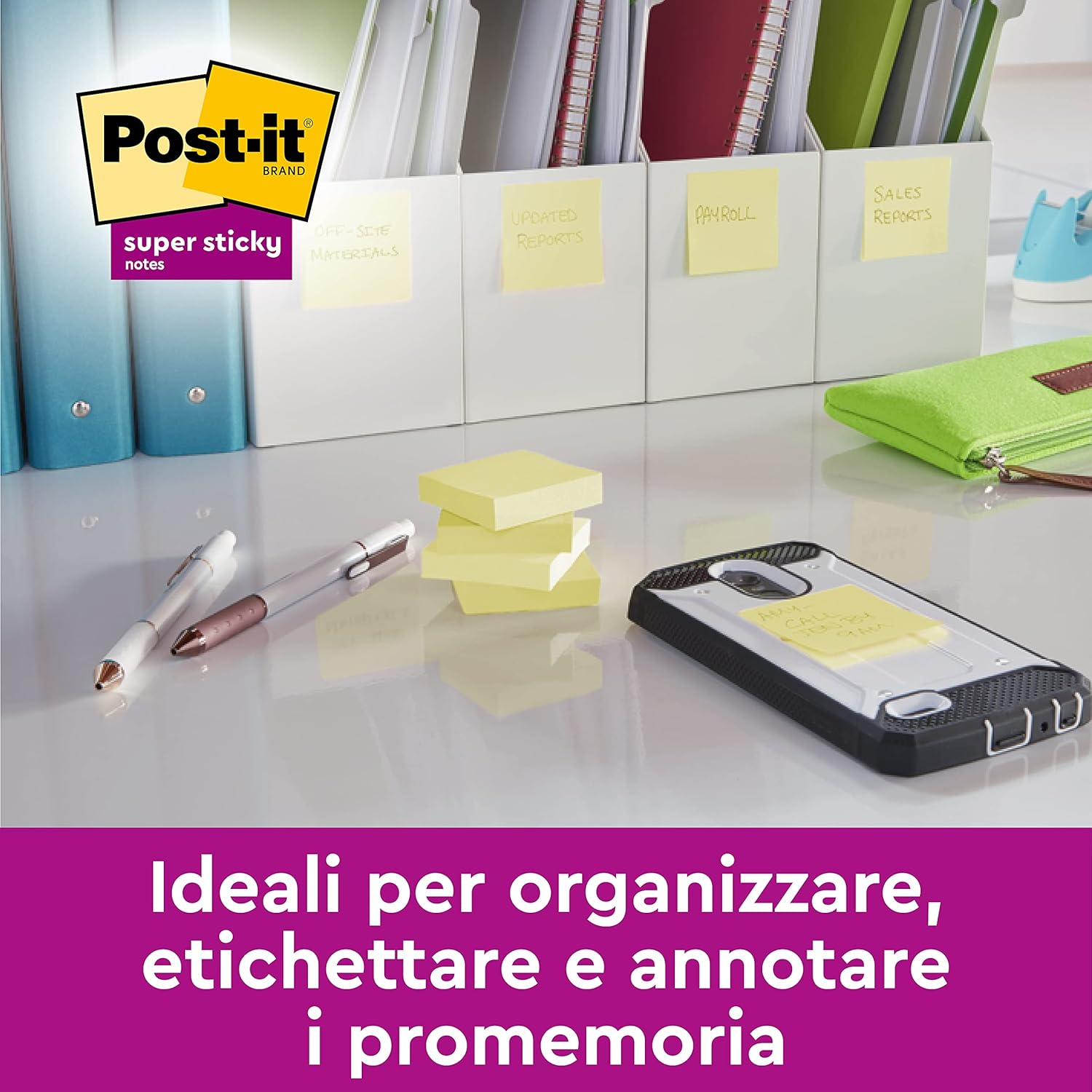 Thumbnail 3 de Post-It Super Sticky 90 foglietti 📝