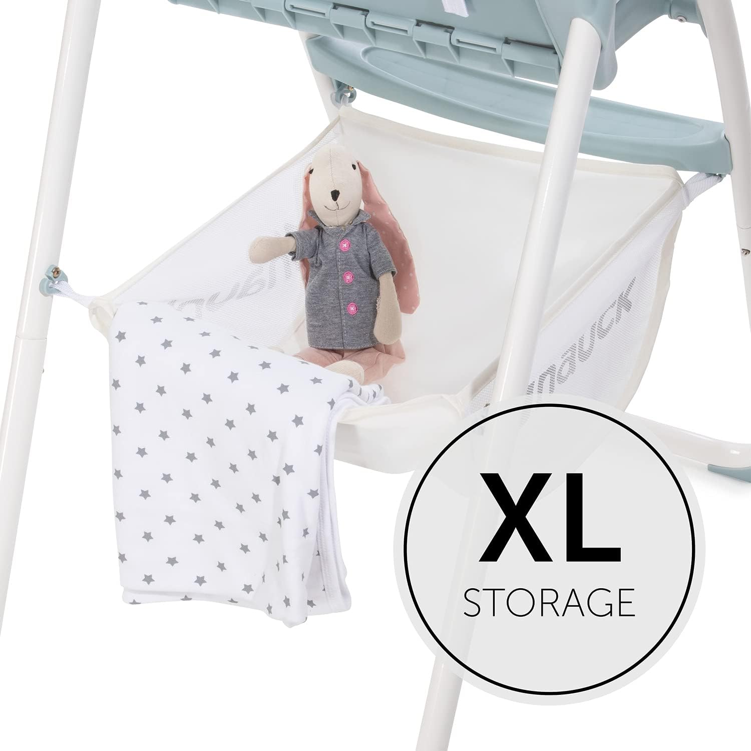 Detalle 2 de hauck Sit N Fold – Chaise Haute Bébé Pliable dès 6 Mois jusqu’à 15 kg, Beige