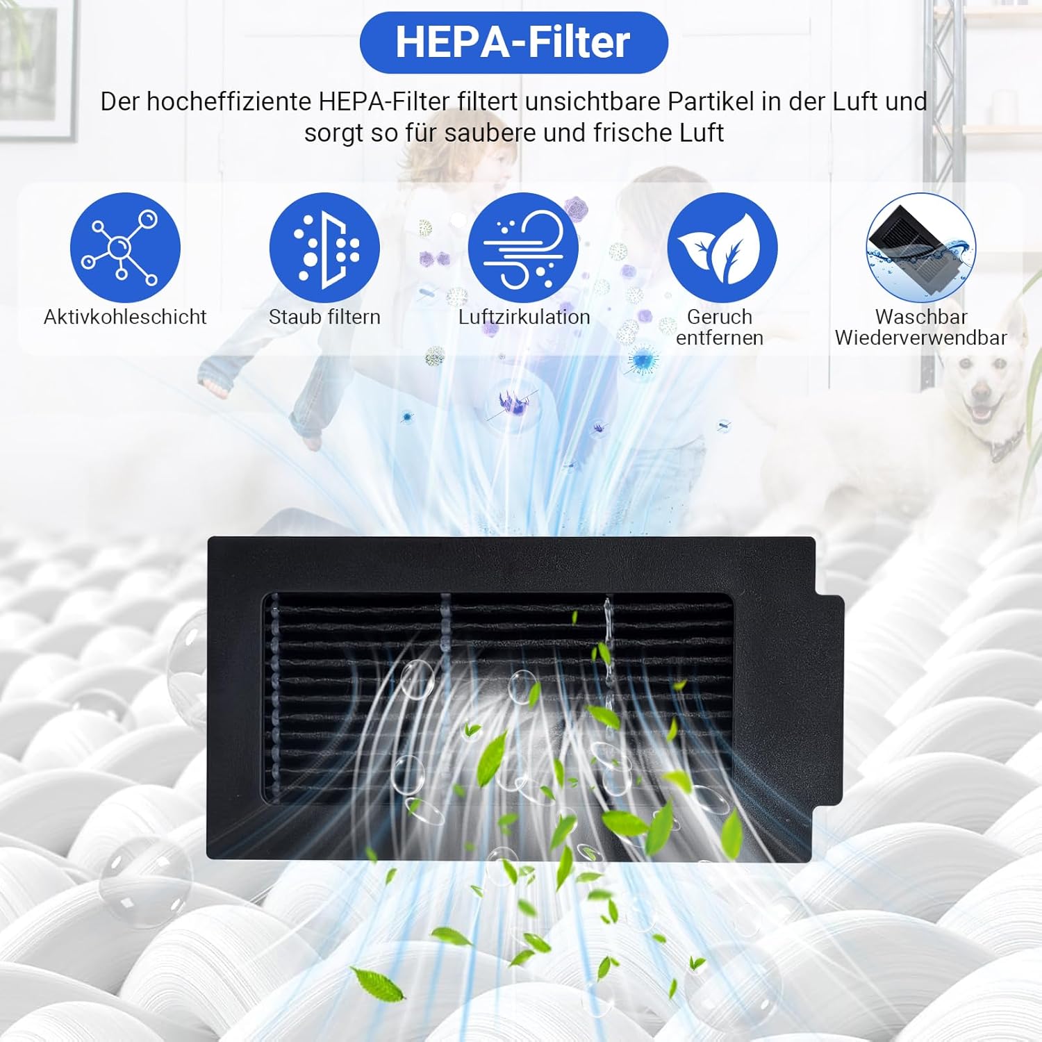 Thumbnail 5 de Ecovacs Deebot T50 Omni Zubehörset 31 Teile