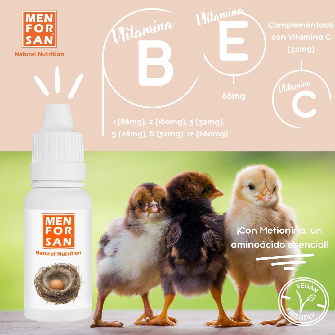 Detalle de MENFORSAN Mangime complementare per uccelli da riproduzione – 30 ml