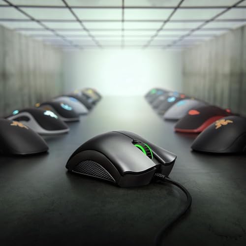 Thumbnail 3 de Razer DeathAdder Essential (2021) – Mouse da gioco cablato, sensore 6400 DPI, 5 pulsanti programmabili, design ergonomico