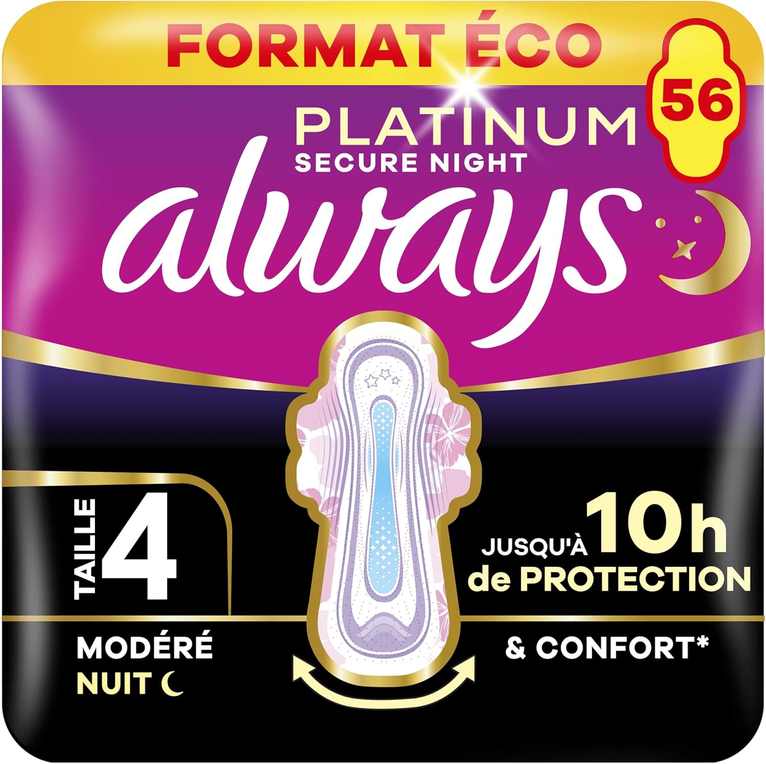 Detalle de Always Serviettes hygiéniques 56 🩸