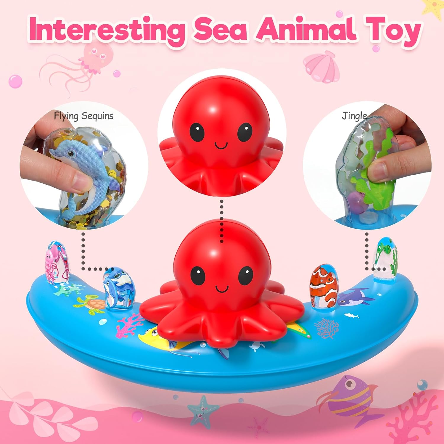 Thumbnail 3 de Baby swimming float with UPF50+ sun canopy, adjustable safety seat and inflatable ring (6–36 months)