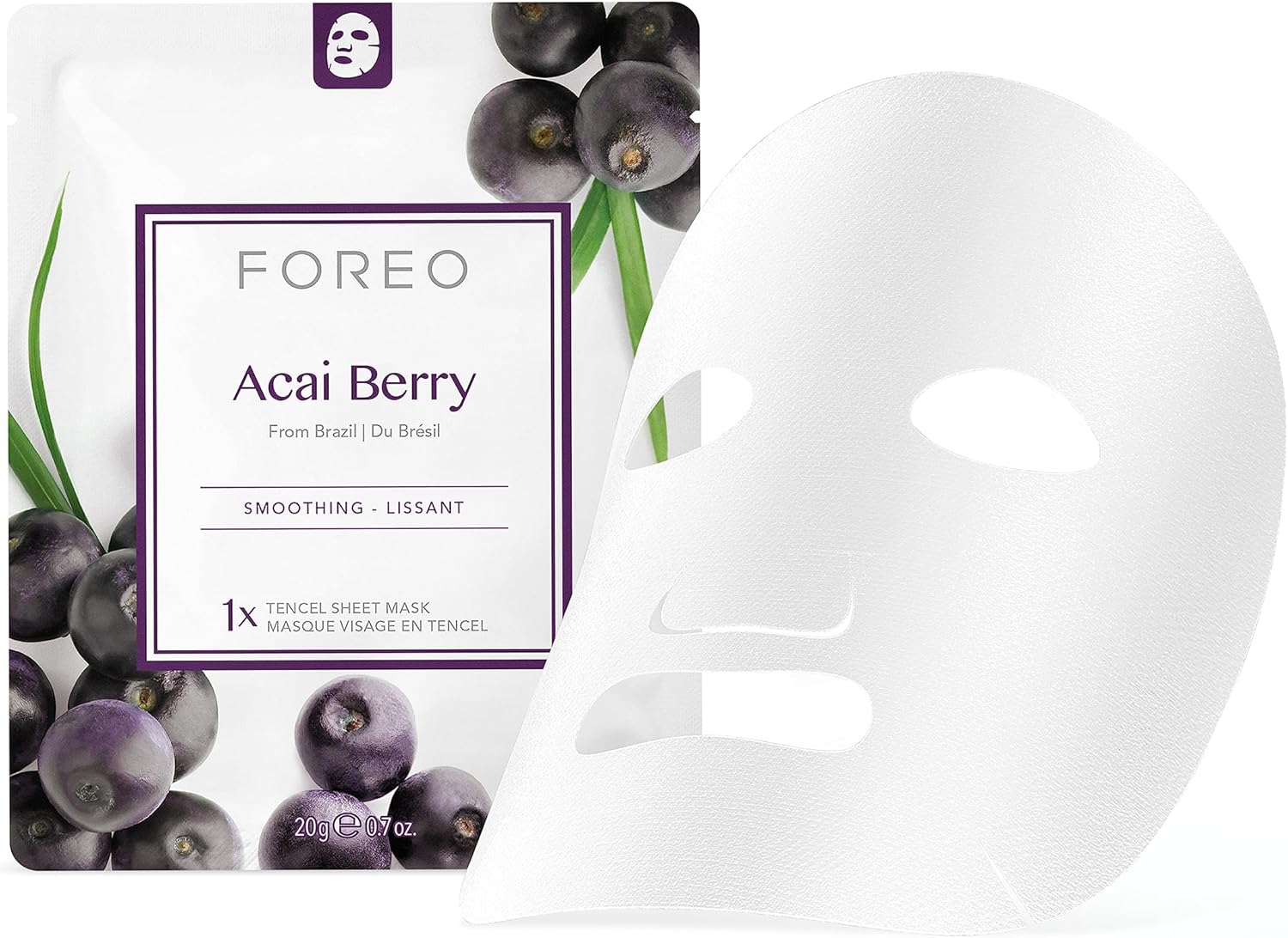 Thumbnail 1 de FOREO Masque Tissu UFO Baies d'Açaï pack 3 🧖♀