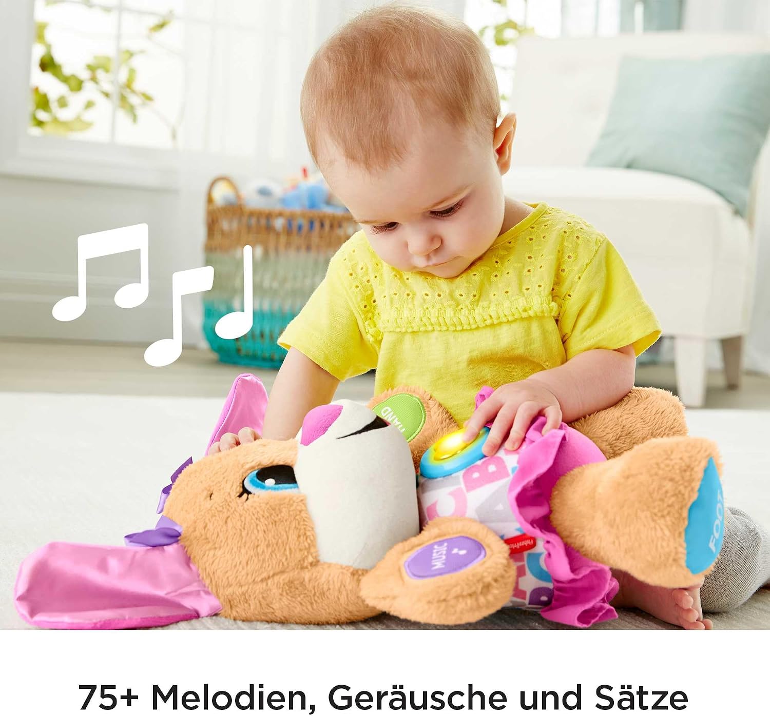 Detalle 2 de Fisher-Price Hundefreundin Lernspielzeug 6 Monate