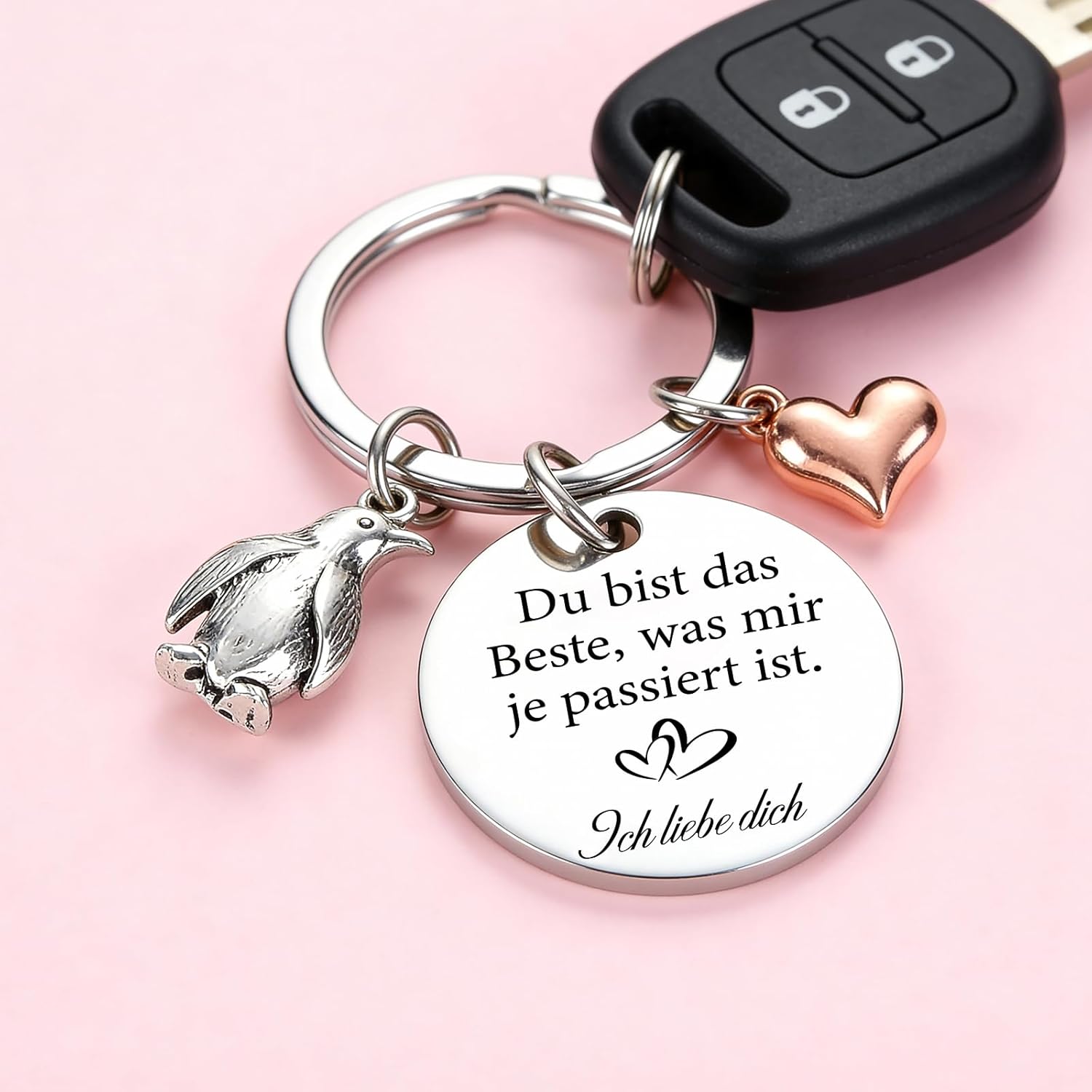 Detalle 2 de TUZELIYA Personalisiert Schlüsselanhänger – personalisiertes Geschenk für sie