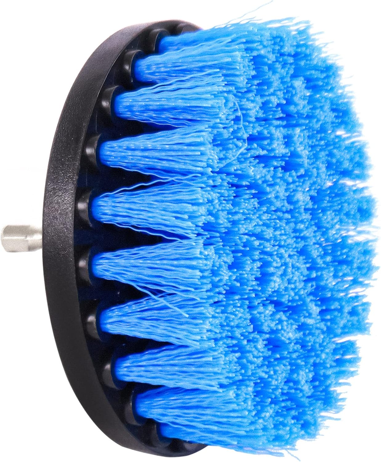 Thumbnail 2 de WERKFIX Set 6 spazzole per trapano elettrico con setole blu (medie) per pulizia di piastrelle, ceramica, legno e altro