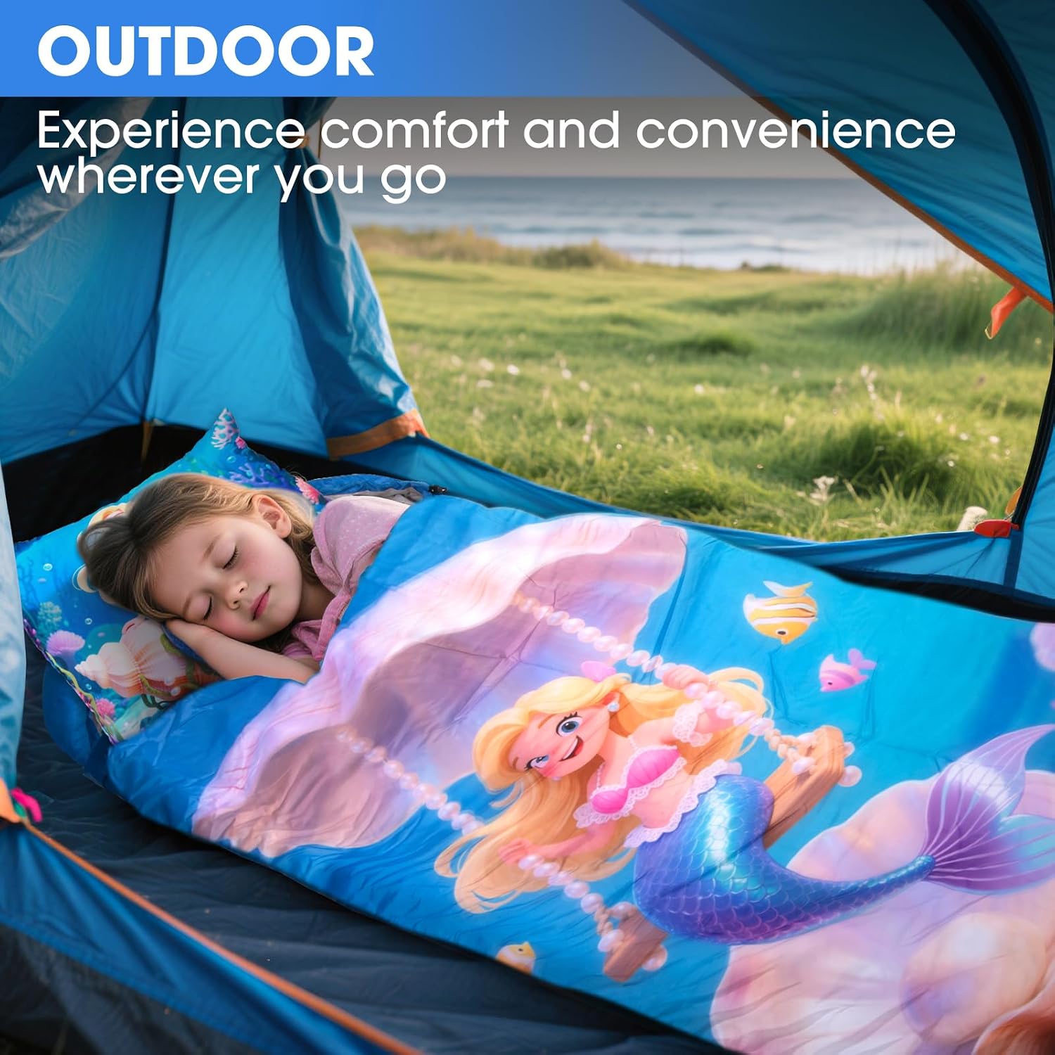 Detalle 2 de ETGLCOZY Kids' Sleeping Bag, Polyester