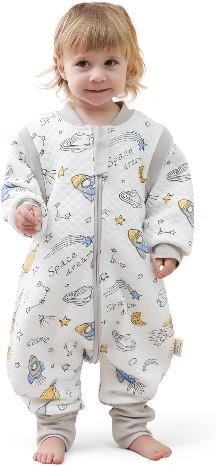 Detalle de MIKAFEN Baby Sleeping Bag with Feet 2.0 Tog, 4–5 yrs