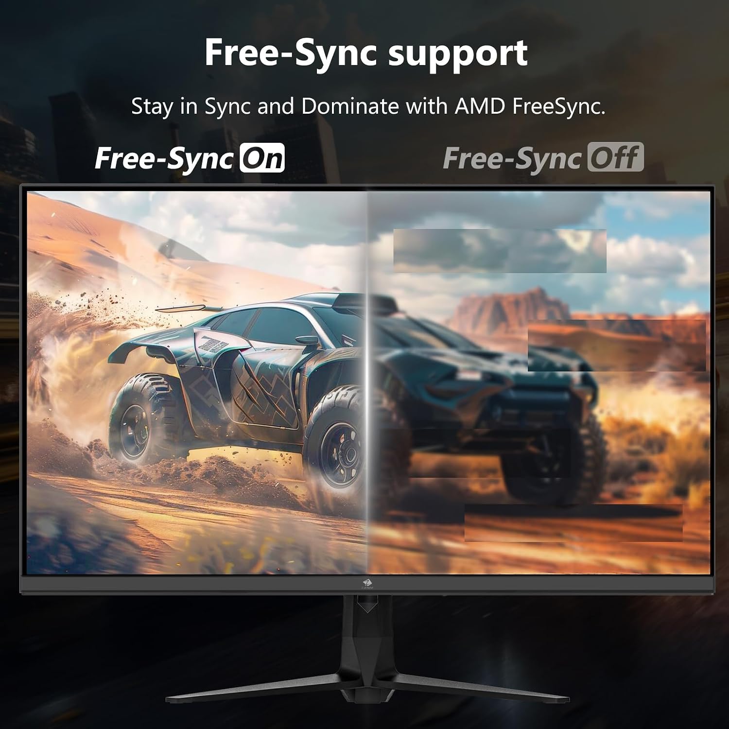 Thumbnail 4 de Z-Edge 27" 4K Gaming-Monitor mit 160 Hz, 1 ms, IPS und HDR10 (HDMI 2.1, DisplayPort 1.4) – Schwarz