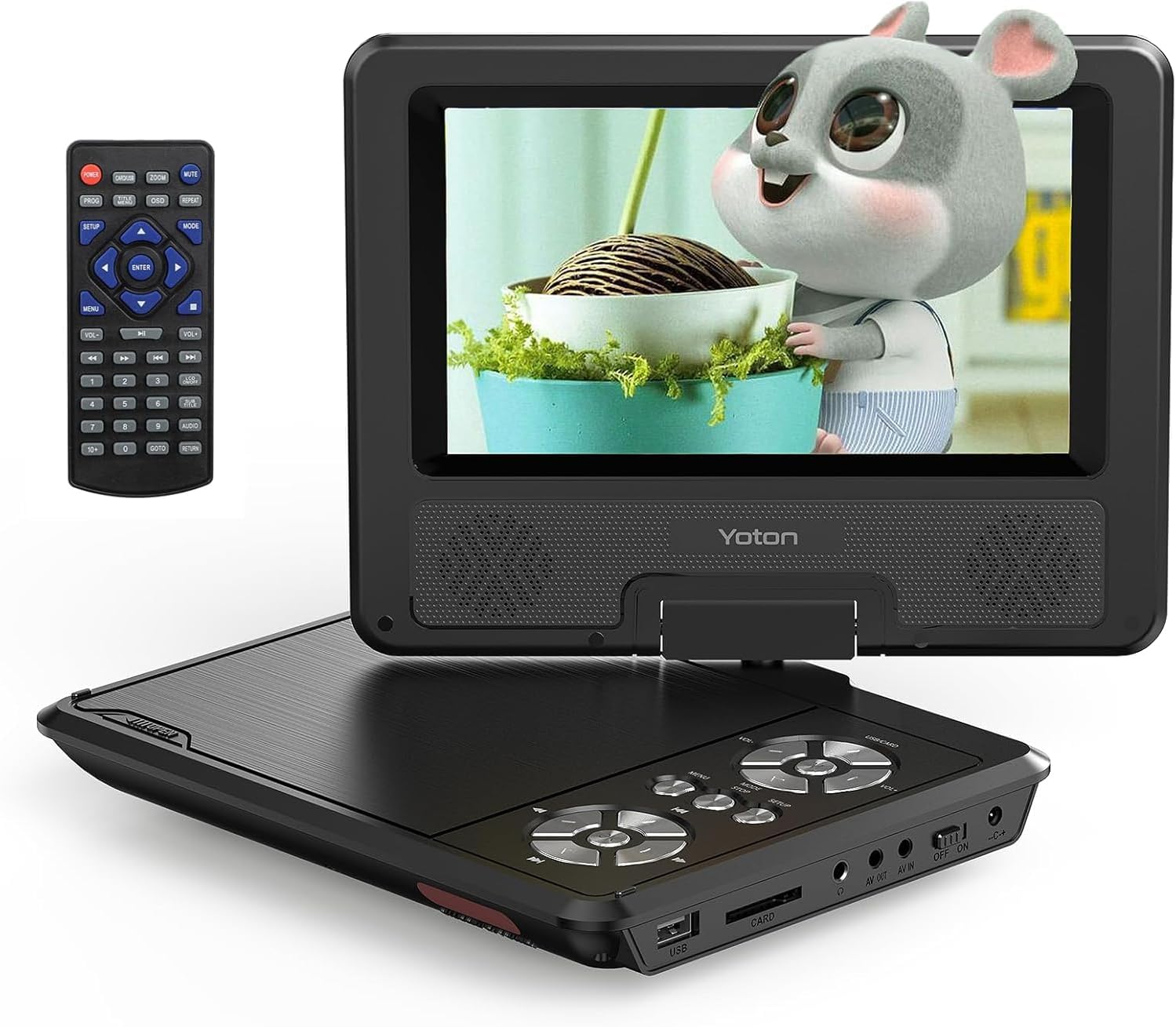 Detalle de Yoton Lettore DVD Portatile 9,5" HD, batteria 6 ore