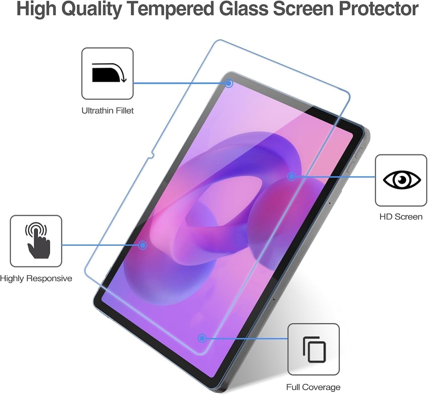 Thumbnail 1 de ProCase Displayschutzfolie 11 Zoll Lenovo Tab