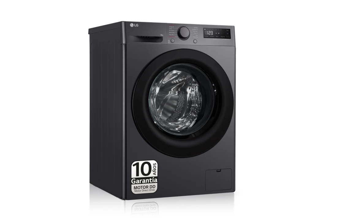 Detalle de LG F4WR5009A6M Lavadora inteligente 9 kg, 1.400 rpm