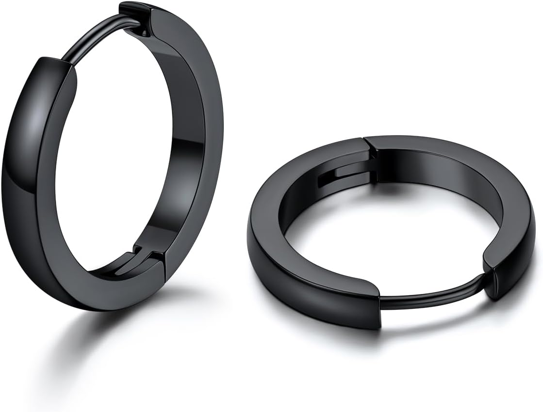 Detalle de U7 Huggie Creolen mini Hoop 16 mm